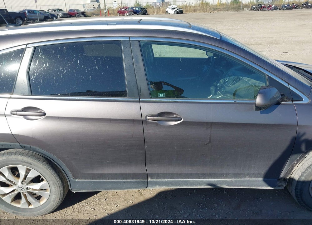 2012 HONDA CR-V EX-L VIN: 5J6RM4H7XCL022931