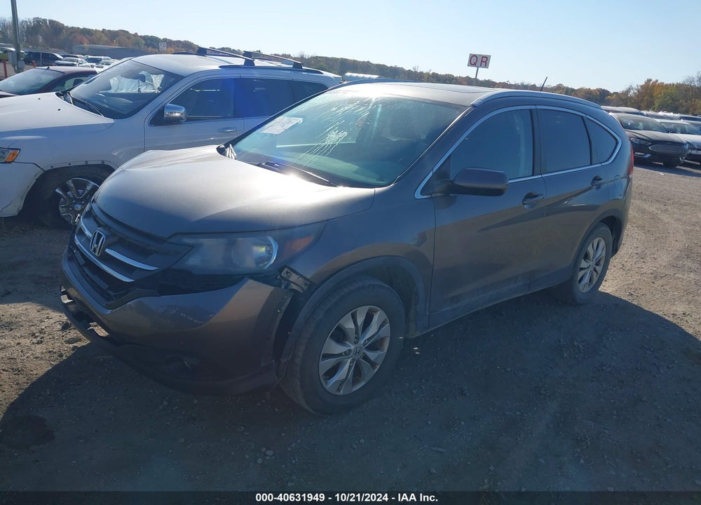 2012 HONDA CR-V EX-L VIN: 5J6RM4H7XCL022931