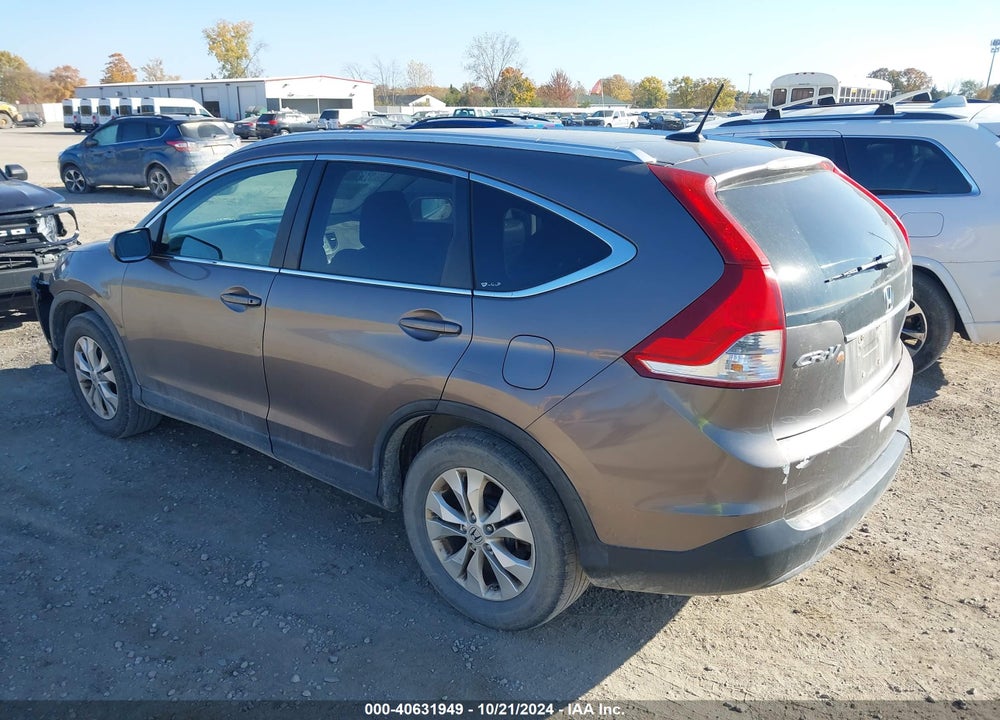 2012 HONDA CR-V EX-L VIN: 5J6RM4H7XCL022931
