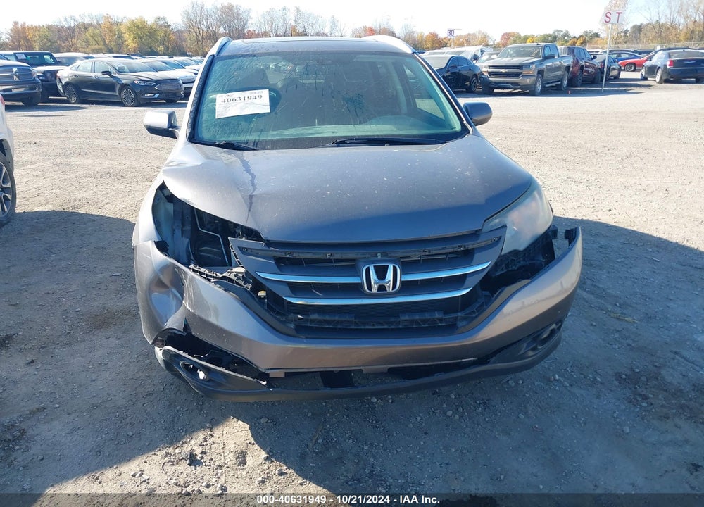 2012 HONDA CR-V EX-L VIN: 5J6RM4H7XCL022931