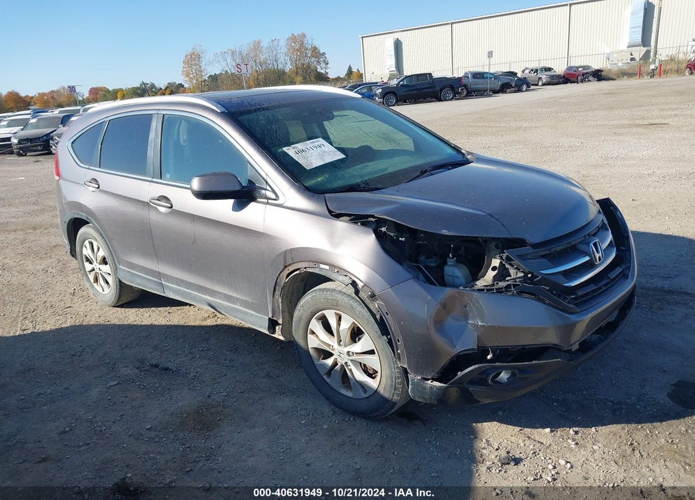 2012 HONDA CR-V EX-L VIN: 5J6RM4H7XCL022931