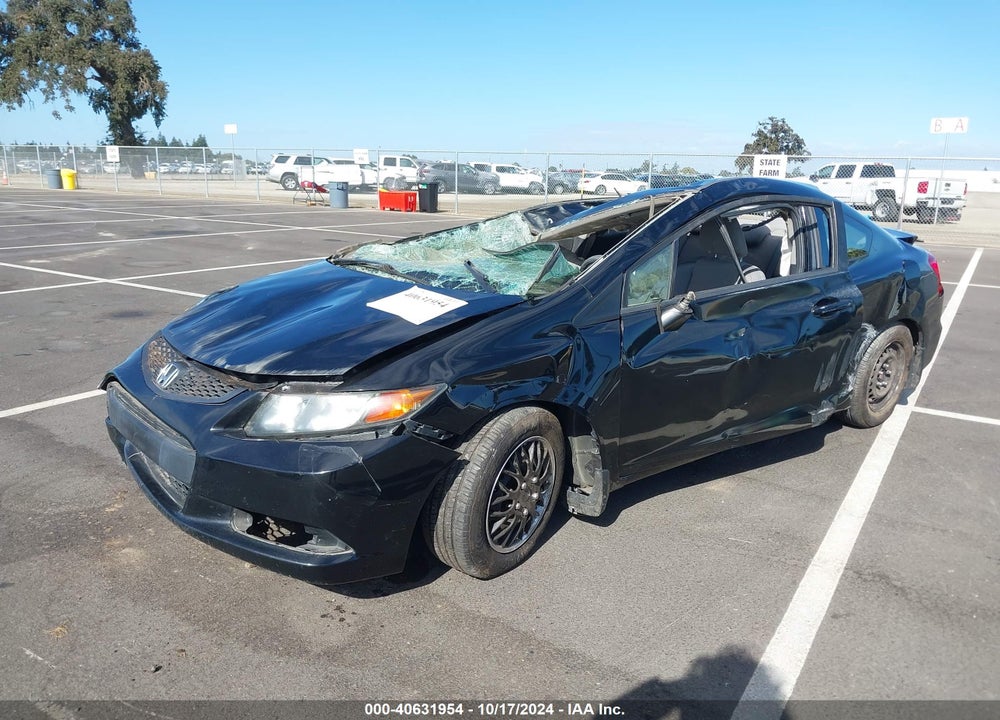 2012 HONDA CIVIC LX VIN: 2HGFG3B56CH544021