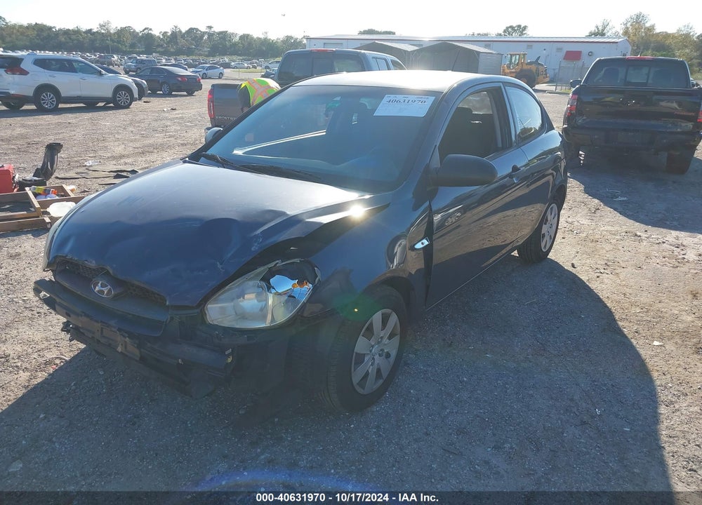2009 HYUNDAI ACCENT GS VIN: KMHCM36C29U119710