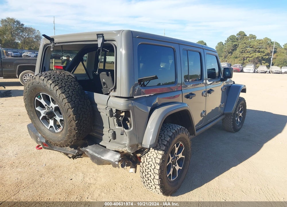 2019 JEEP WRANGLER UNLIMITED RUBICON 4X4 VIN: 1C4HJXFG5KW606133