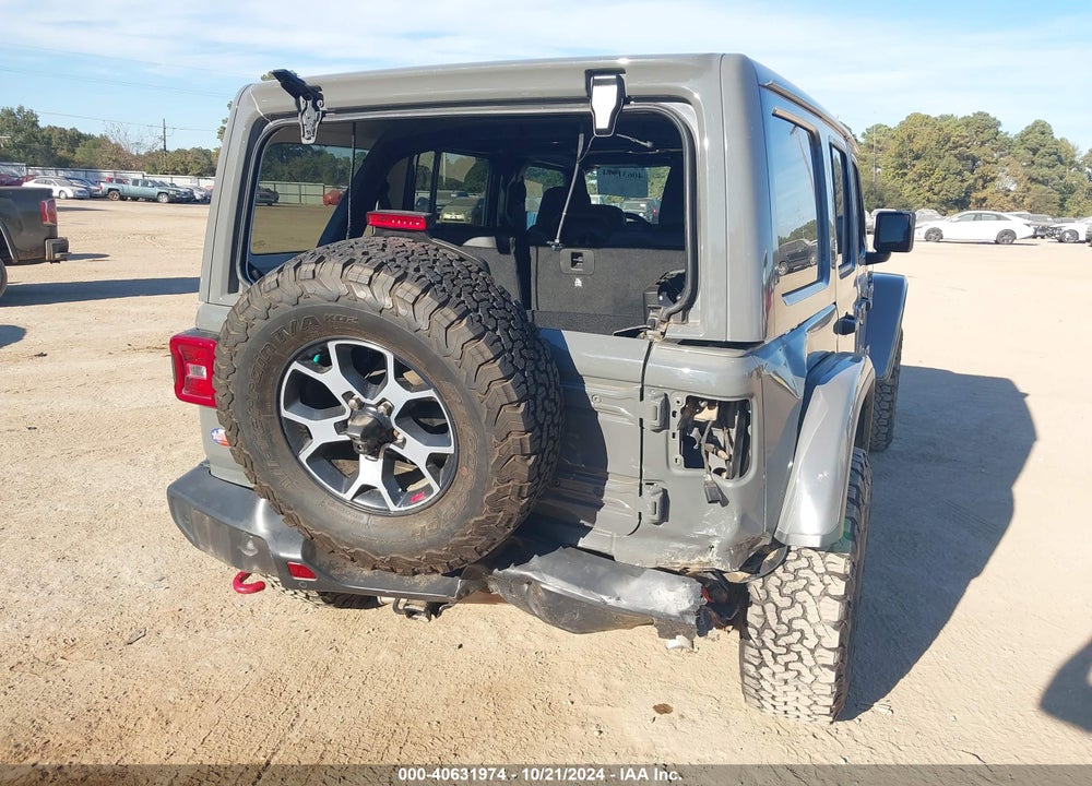 2019 JEEP WRANGLER UNLIMITED RUBICON 4X4 VIN: 1C4HJXFG5KW606133