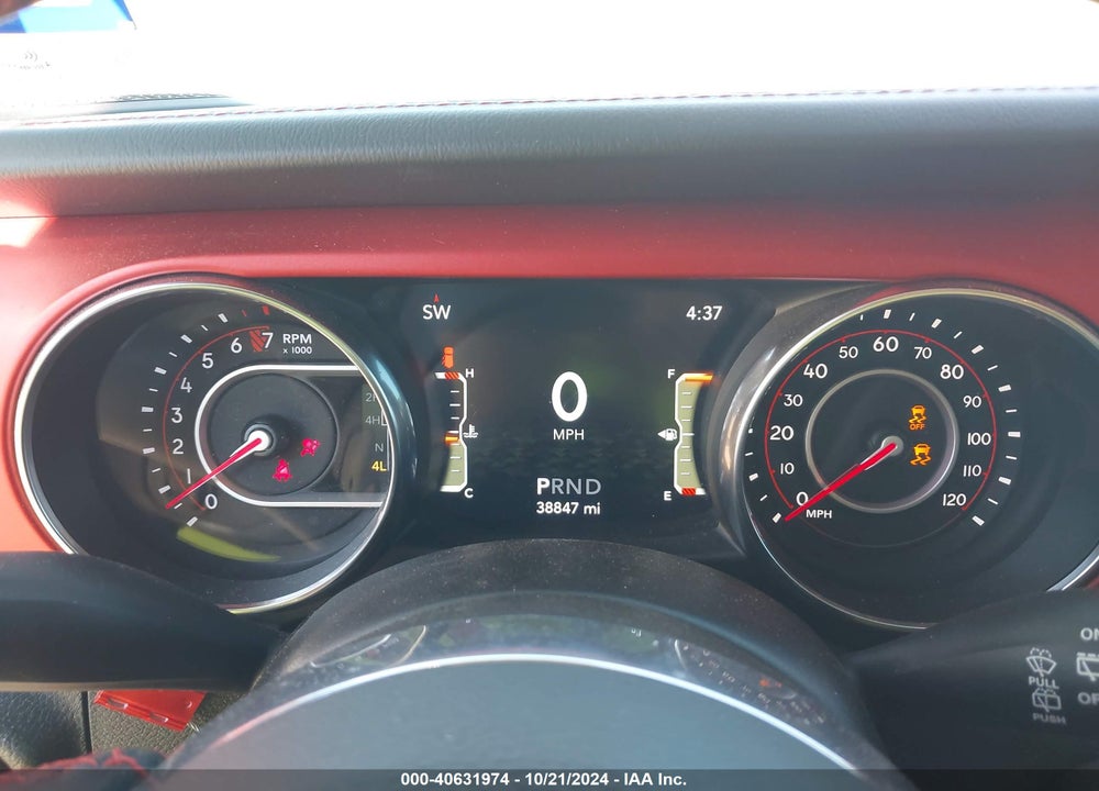 2019 JEEP WRANGLER UNLIMITED RUBICON 4X4 VIN: 1C4HJXFG5KW606133