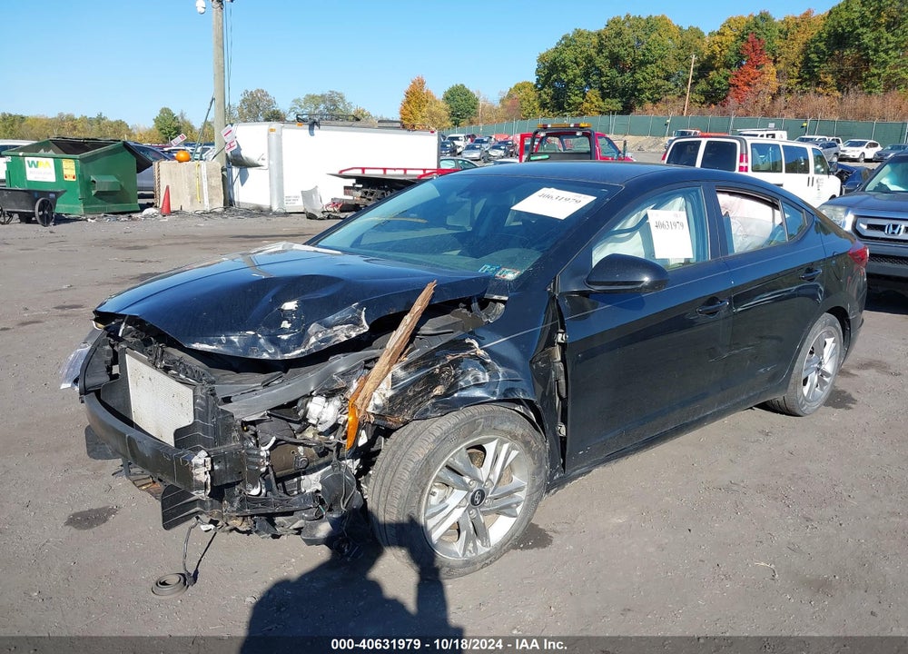 2019 HYUNDAI ELANTRA SEL VIN: KMHD84LF6KU848618