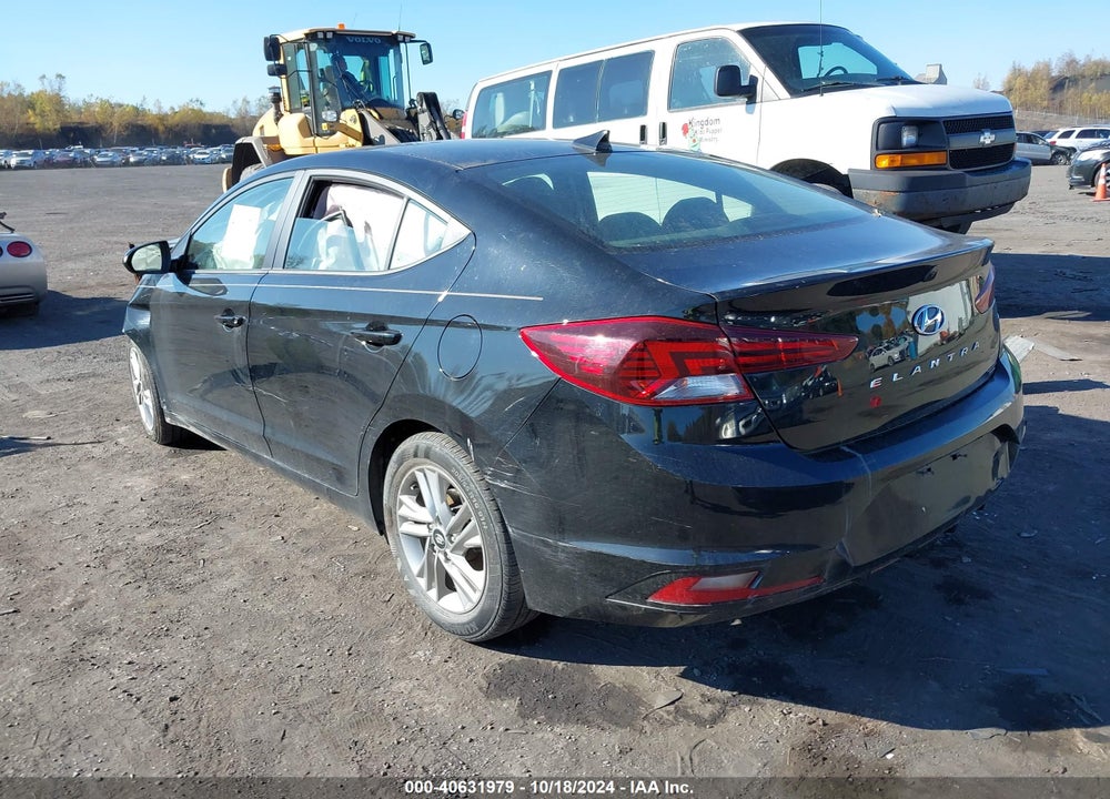 2019 HYUNDAI ELANTRA SEL VIN: KMHD84LF6KU848618