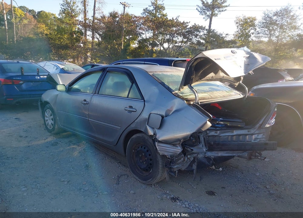 2005 TOYOTA CAMRY LE VIN: 4T1BE32KX5U535844