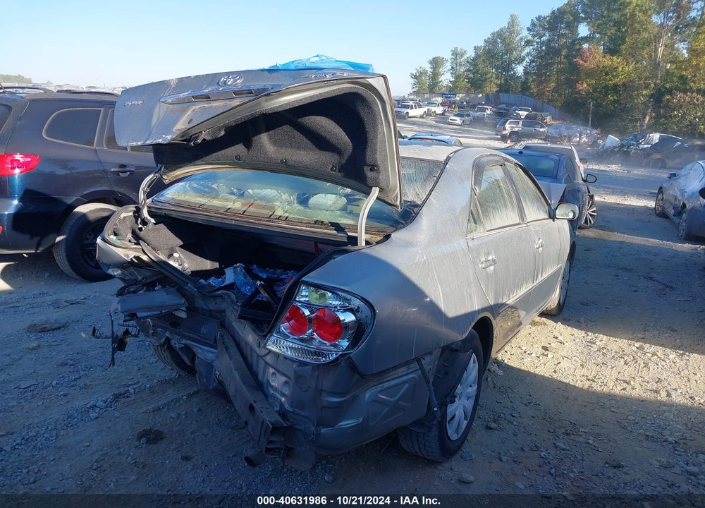 2005 TOYOTA CAMRY LE VIN: 4T1BE32KX5U535844