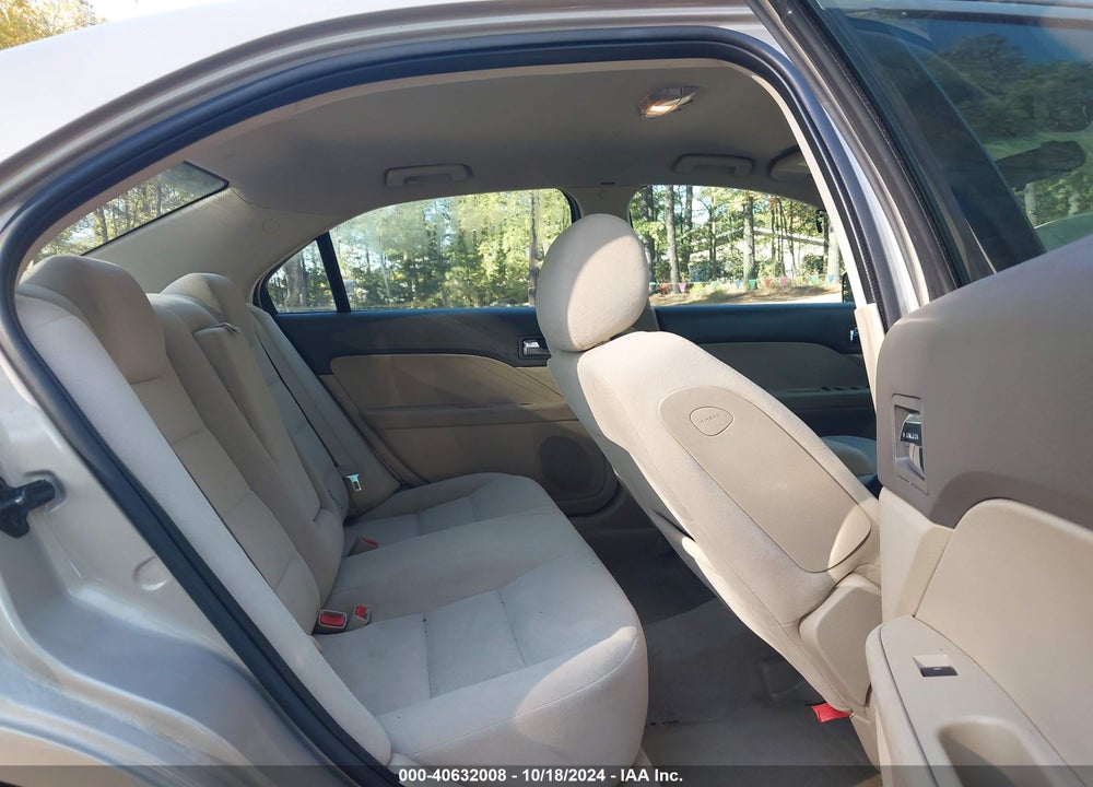 2008 FORD FUSION SE VIN: 3FAHP07ZX8R191138