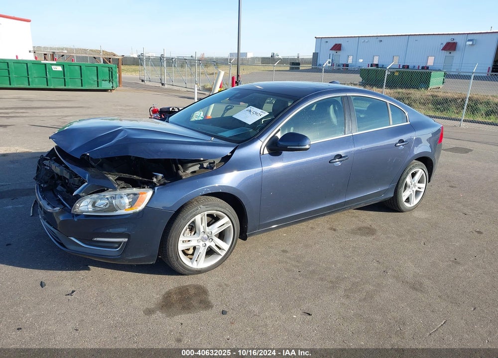 2015 VOLVO S60 T5 PREMIER VIN: YV1612TK9F2334888