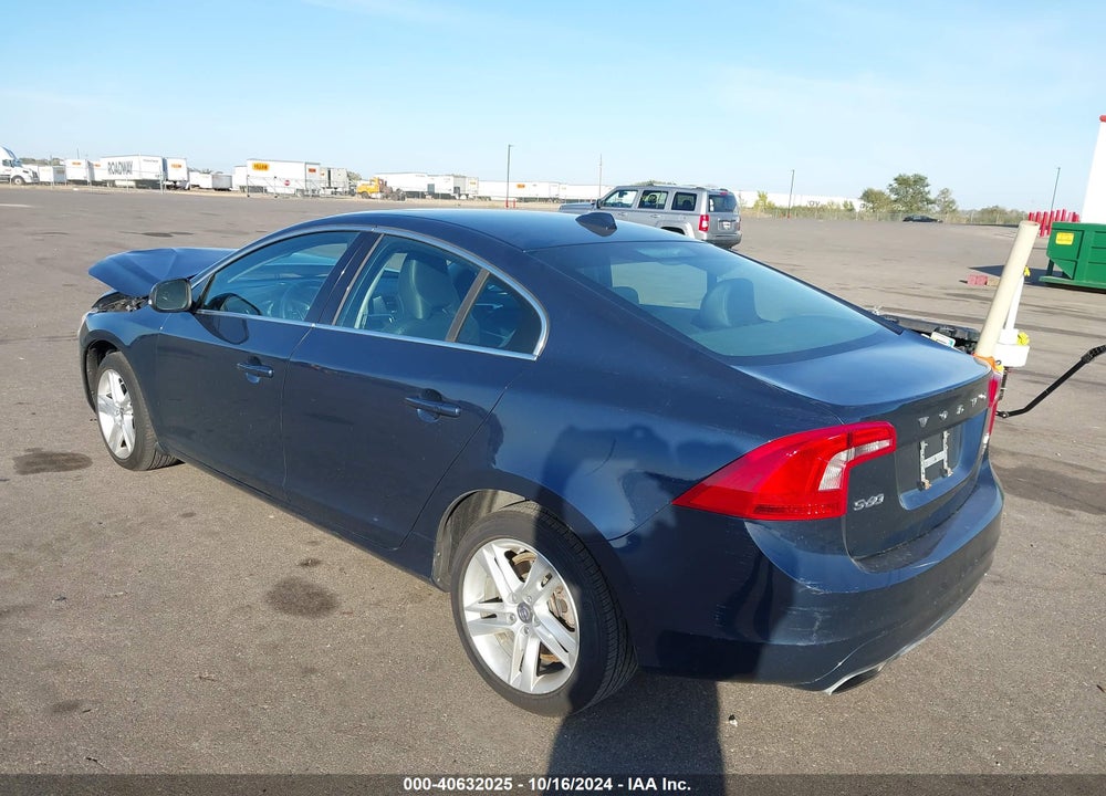 2015 VOLVO S60 T5 PREMIER VIN: YV1612TK9F2334888
