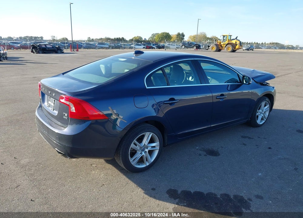 2015 VOLVO S60 T5 PREMIER VIN: YV1612TK9F2334888