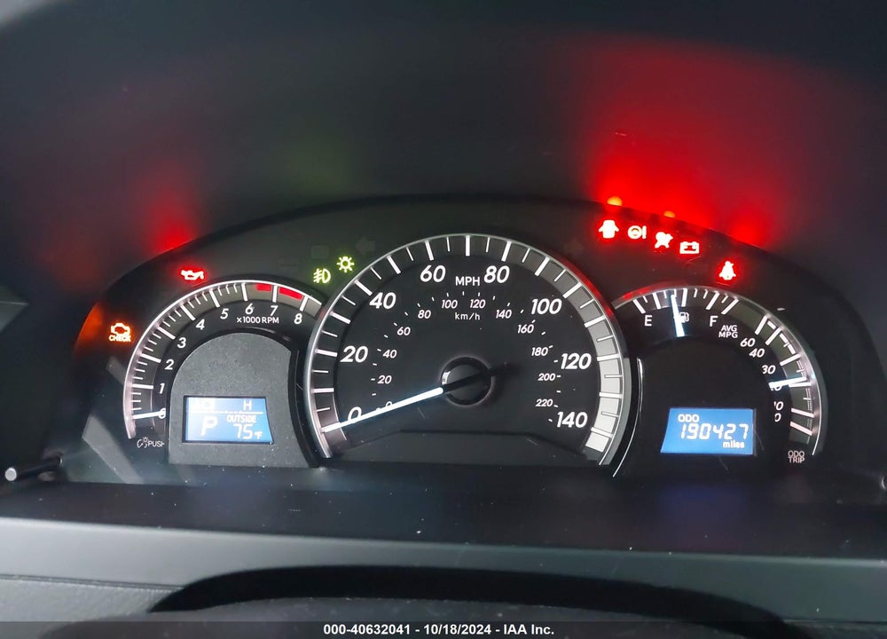 2014 TOYOTA CAMRY SE VIN: 4T1BF1FK4EU791456