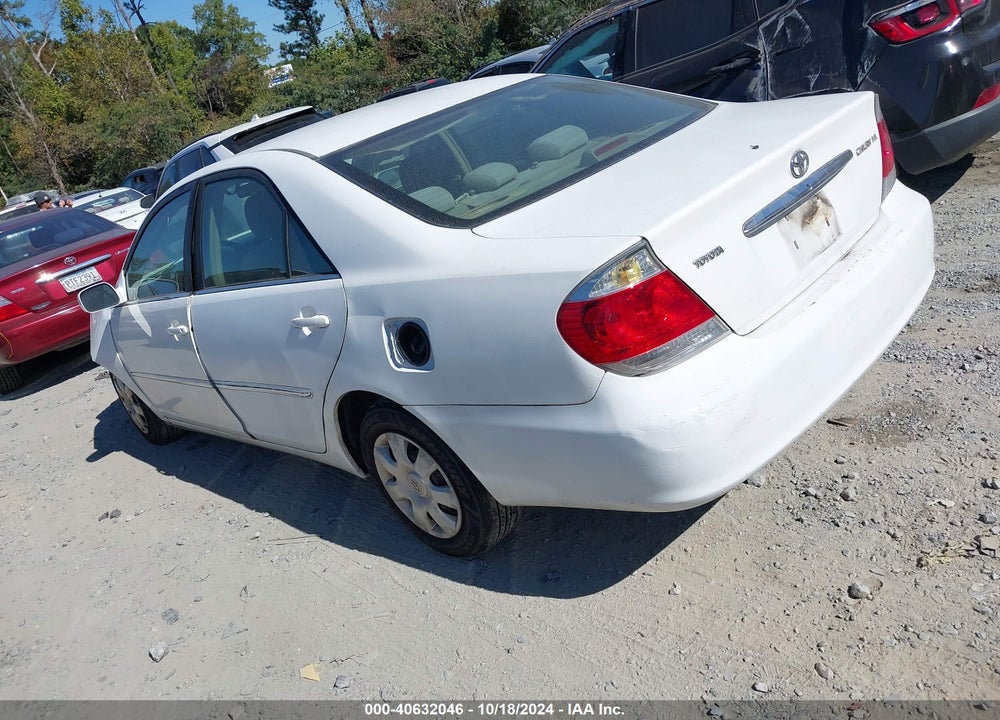 2005 TOYOTA CAMRY LE VIN: 4T1BE32K95U591354