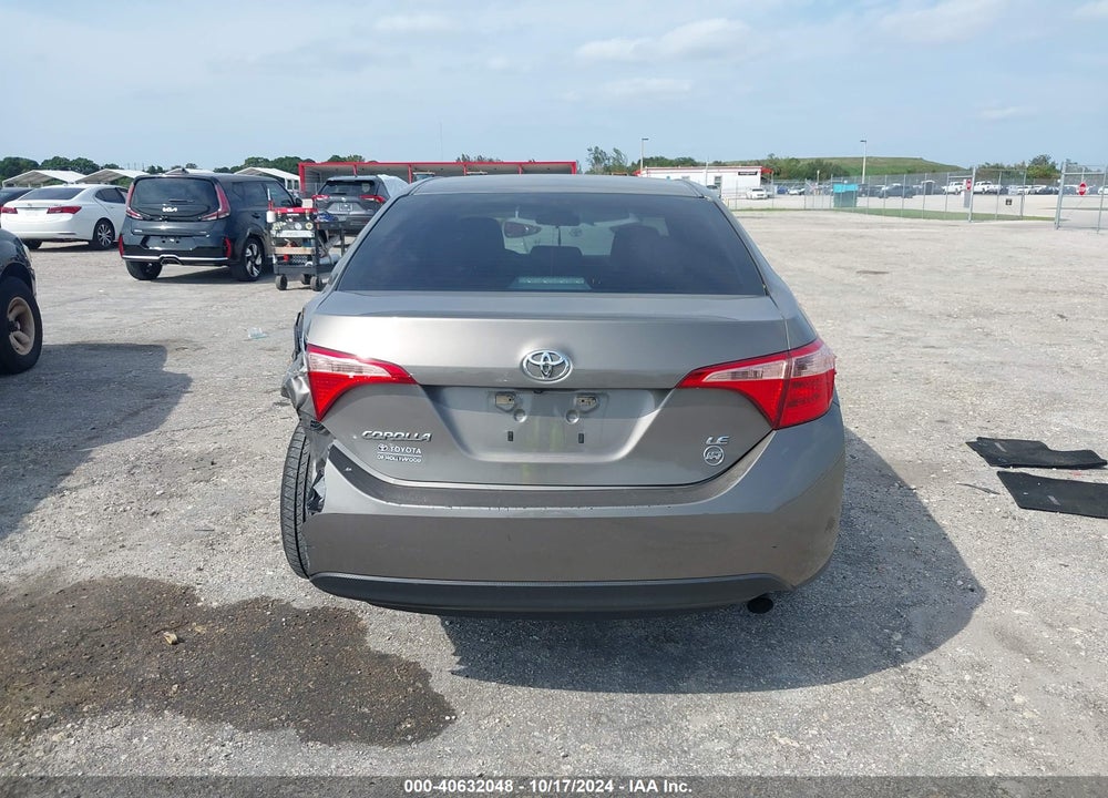 2019 TOYOTA COROLLA LE VIN: 5YFBURHE3KP938357