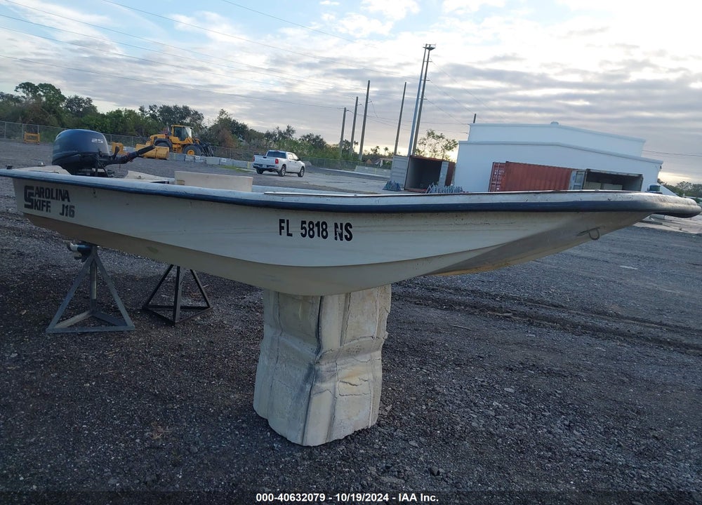 2008 CAROLINA SKIFF OTHER VIN: EKHG4689H708