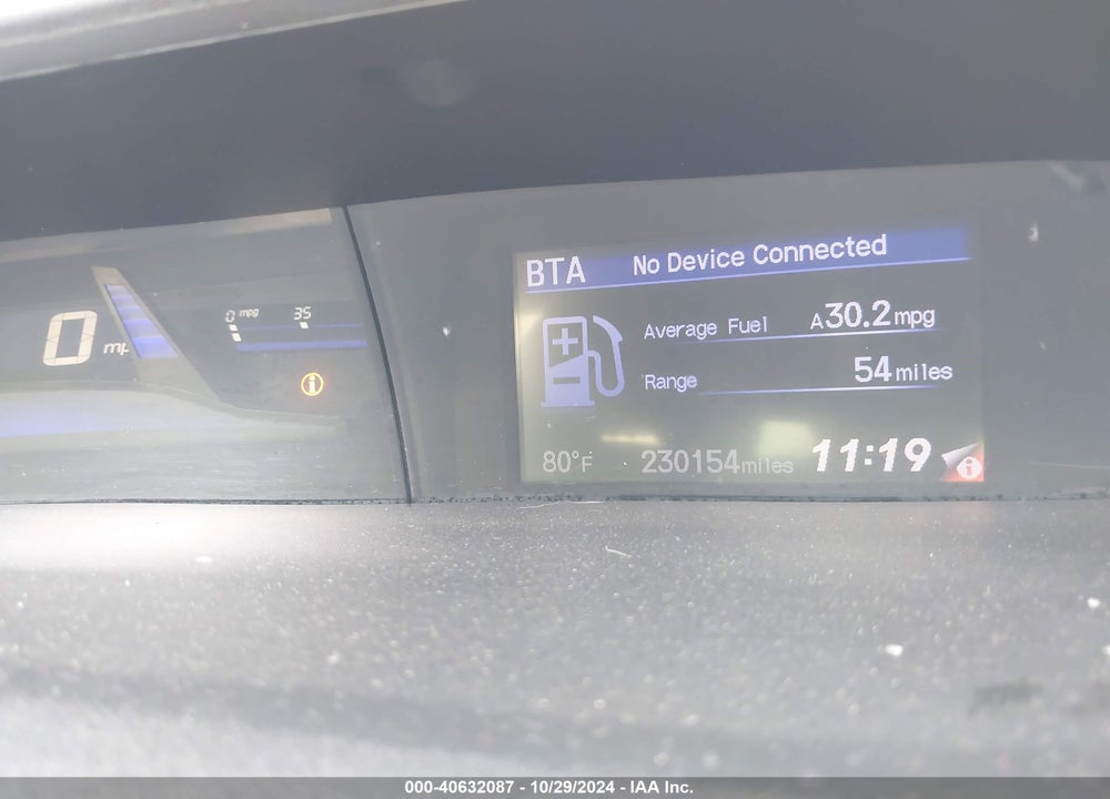 2013 HONDA CIVIC LX VIN: 19XFB2F58DE001980