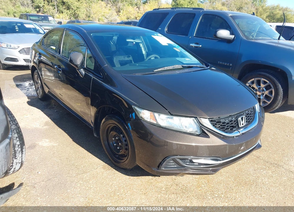 2013 HONDA CIVIC LX VIN: 19XFB2F58DE001980