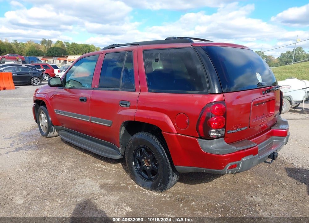 2002 CHEVROLET TRAILBLAZER LT VIN: 1GNDS13S822454154