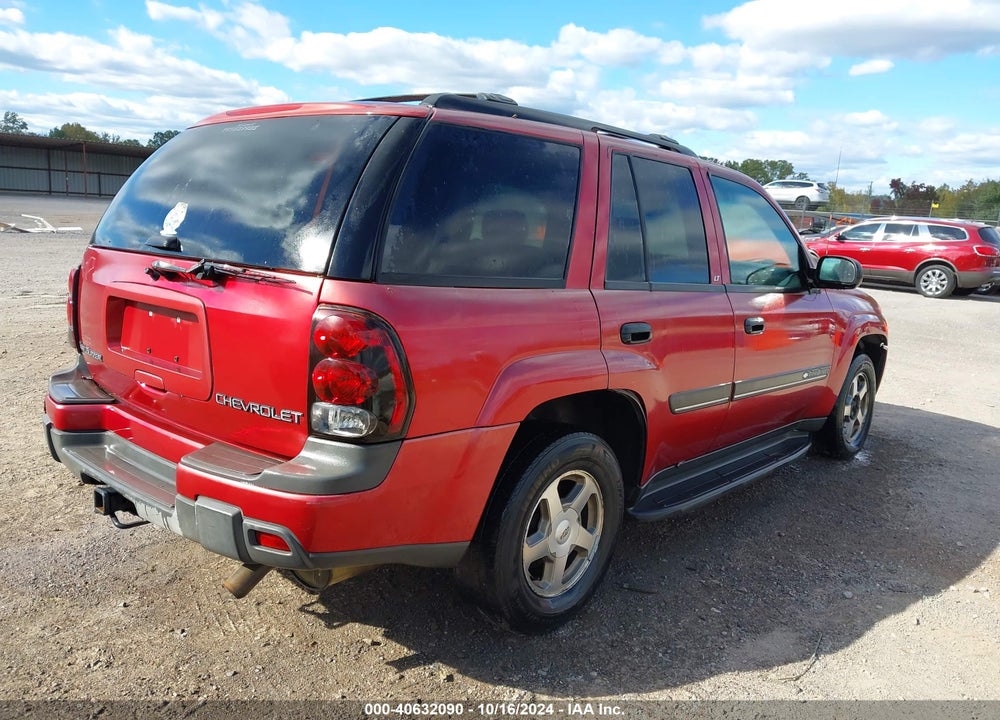 2002 CHEVROLET TRAILBLAZER LT VIN: 1GNDS13S822454154