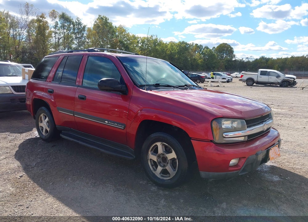 2002 CHEVROLET TRAILBLAZER LT VIN: 1GNDS13S822454154
