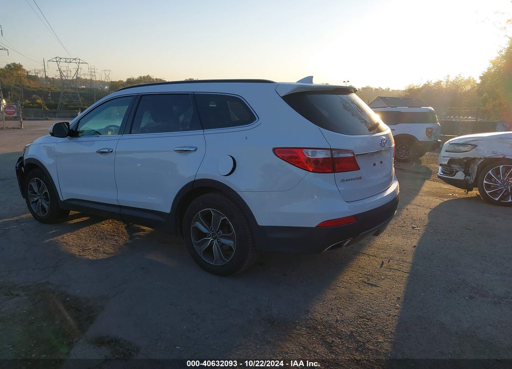 2013 HYUNDAI SANTA FE GLS VIN: KM8SNDHFXDU009762
