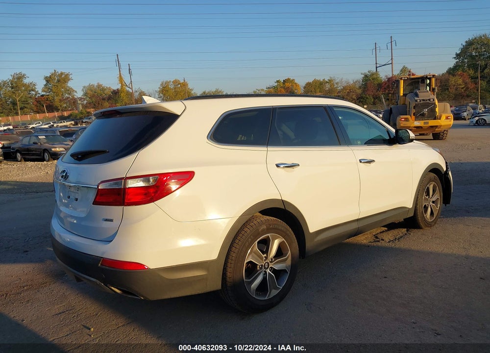 2013 HYUNDAI SANTA FE GLS VIN: KM8SNDHFXDU009762