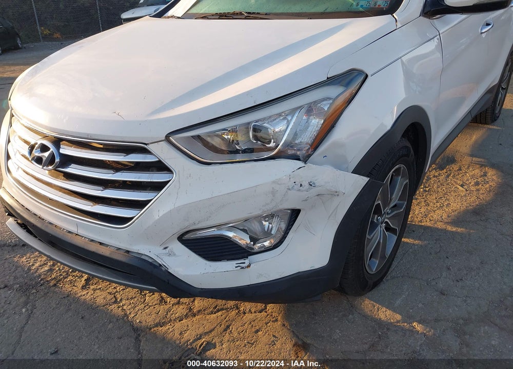 2013 HYUNDAI SANTA FE GLS VIN: KM8SNDHFXDU009762