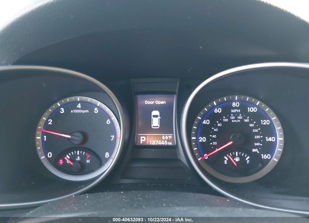 2013 HYUNDAI SANTA FE GLS VIN: KM8SNDHFXDU009762