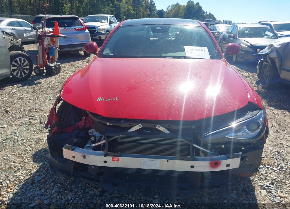 2020 ALFA ROMEO GIULIA AWD VIN: ZARFANAN4L7634220