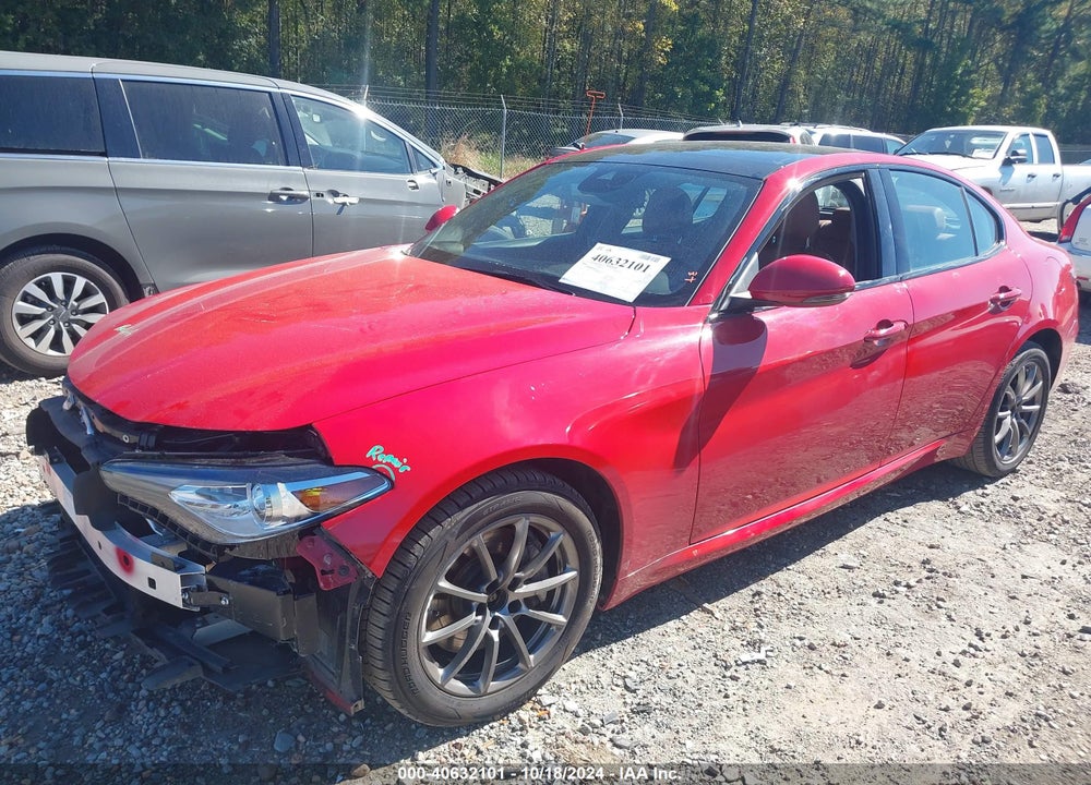 2020 ALFA ROMEO GIULIA AWD VIN: ZARFANAN4L7634220