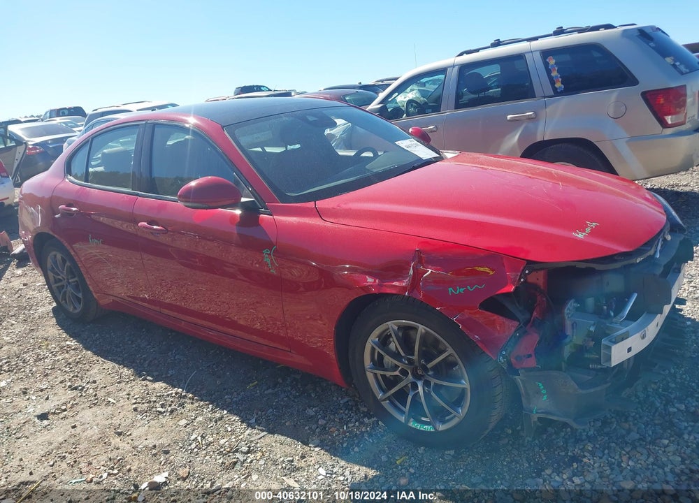 2020 ALFA ROMEO GIULIA AWD VIN: ZARFANAN4L7634220