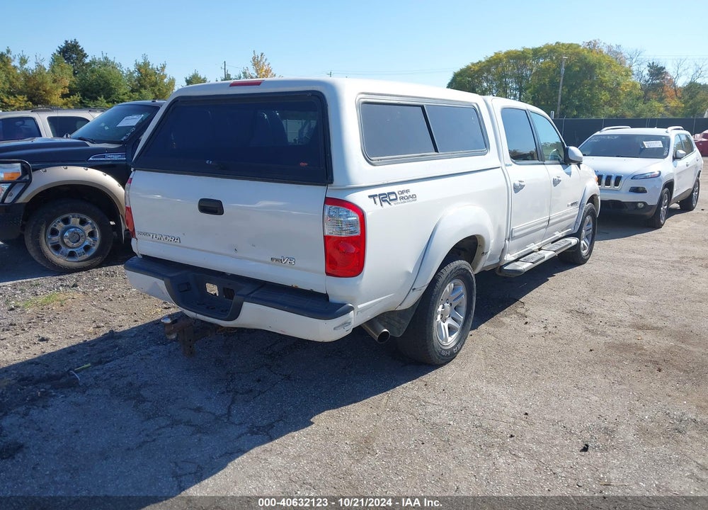 2004 TOYOTA TUNDRA LIMITED V8 VIN: 5TBDT48124S434736