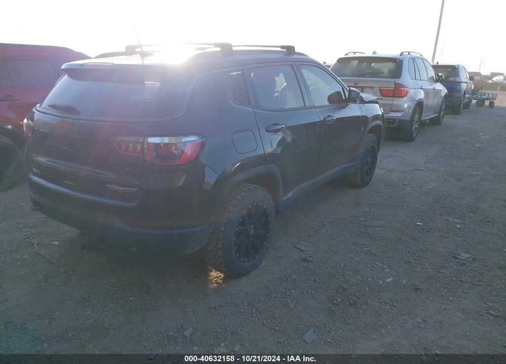 2018 JEEP COMPASS TRAILHAWK 4X4 VIN: 3C4NJDDB4JT410570