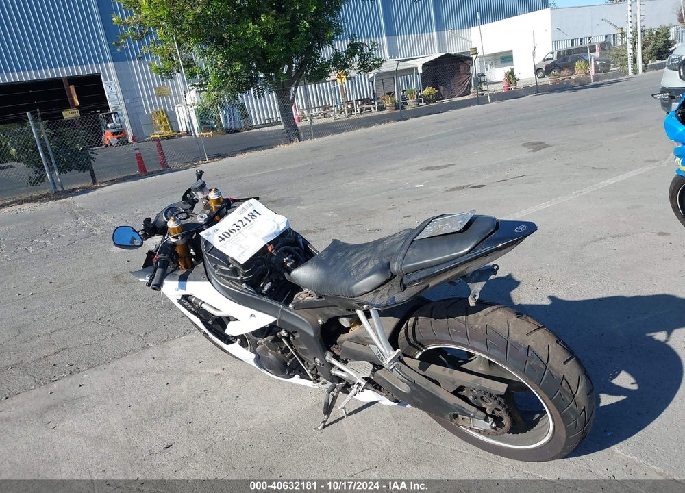 2008 YAMAHA YZFR6 VIN: JYARJ16E78A008689