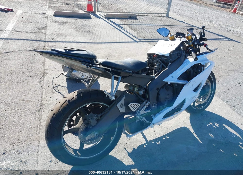 2008 YAMAHA YZFR6 VIN: JYARJ16E78A008689