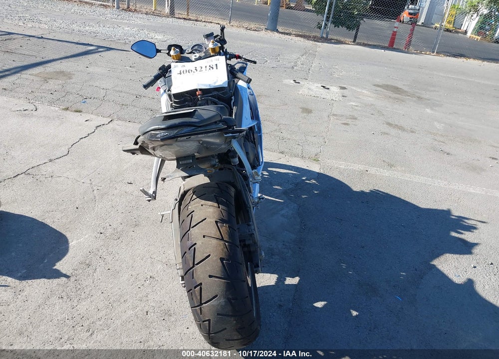 2008 YAMAHA YZFR6 VIN: JYARJ16E78A008689