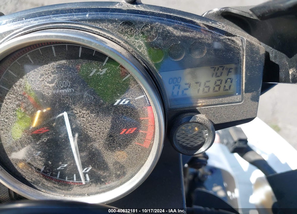 2008 YAMAHA YZFR6 VIN: JYARJ16E78A008689