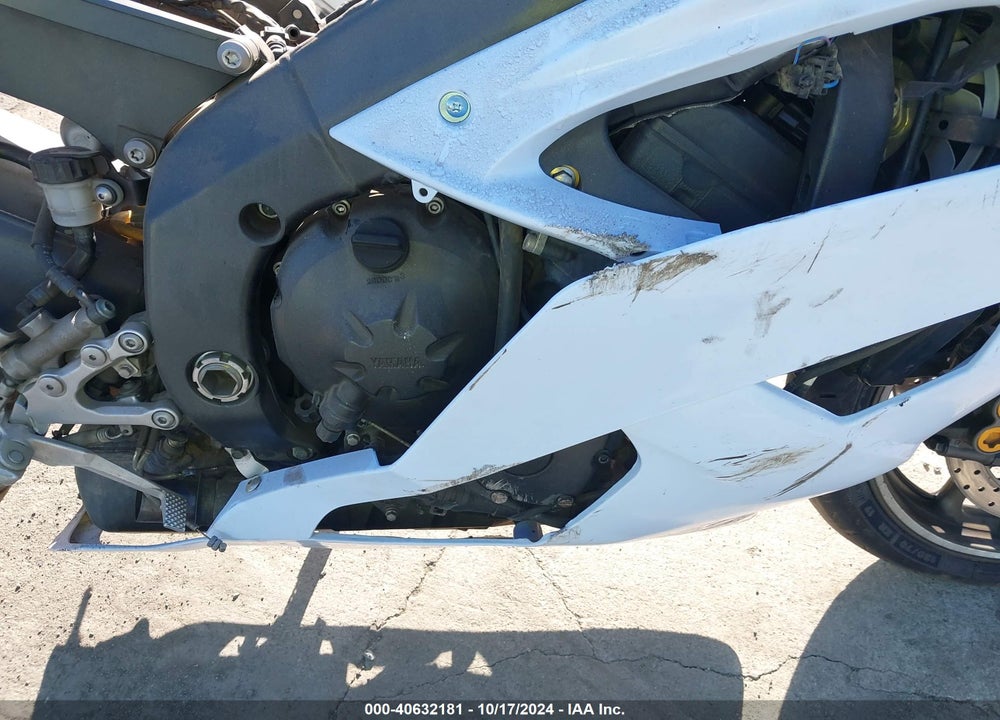2008 YAMAHA YZFR6 VIN: JYARJ16E78A008689
