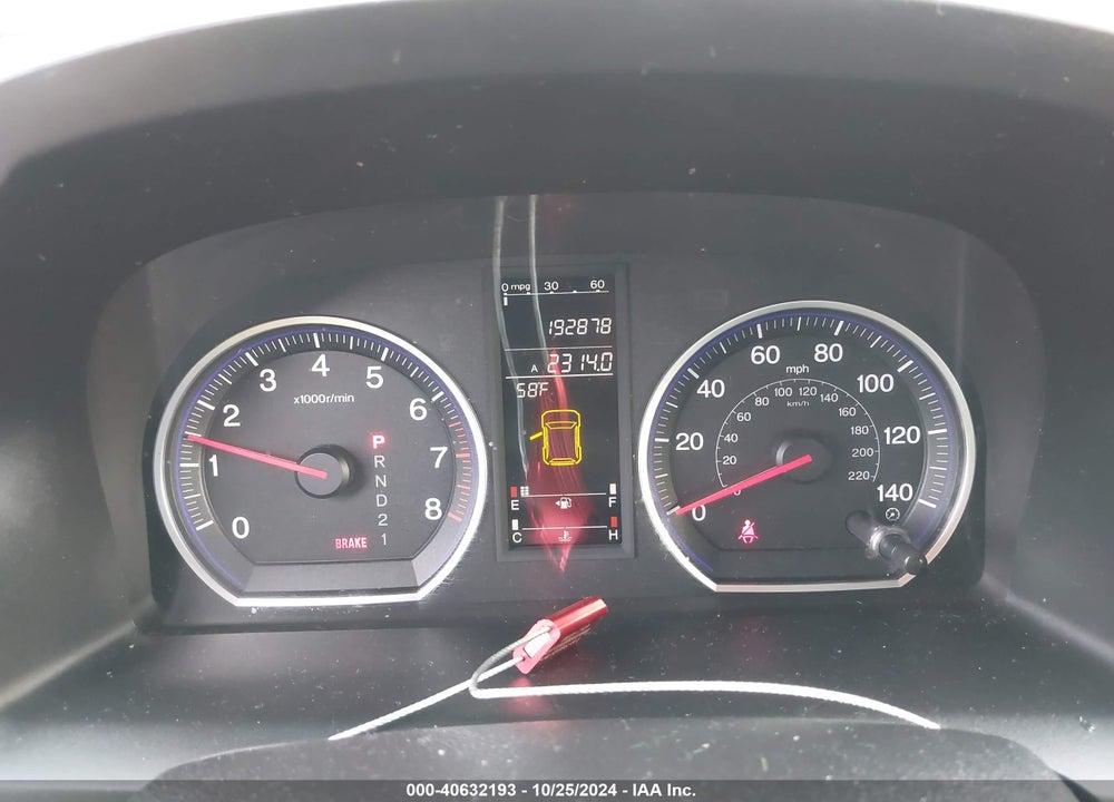 2008 HONDA CR-V EX-L VIN: JHLRE38798C018019