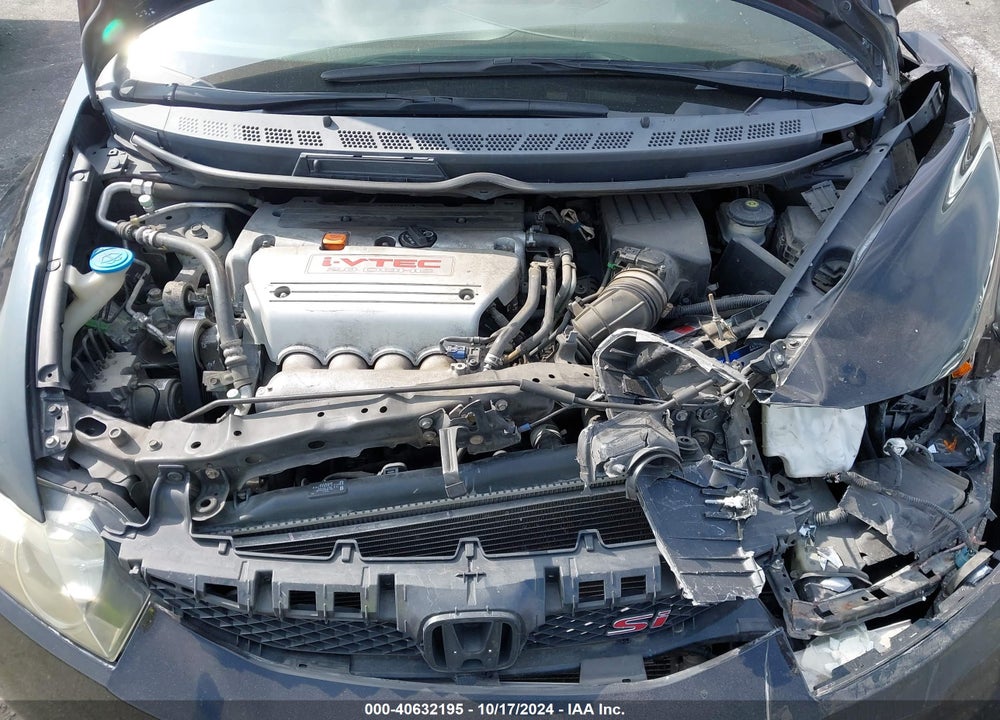 2009 HONDA CIVIC SI VIN: 2HGFA55549H705922