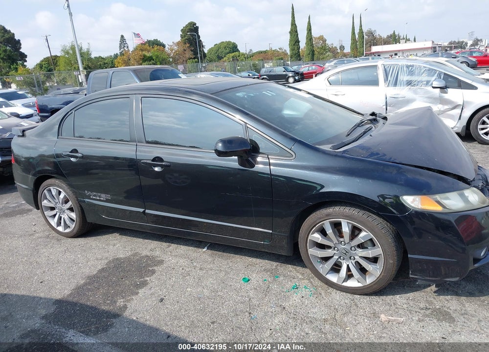 2009 HONDA CIVIC SI VIN: 2HGFA55549H705922