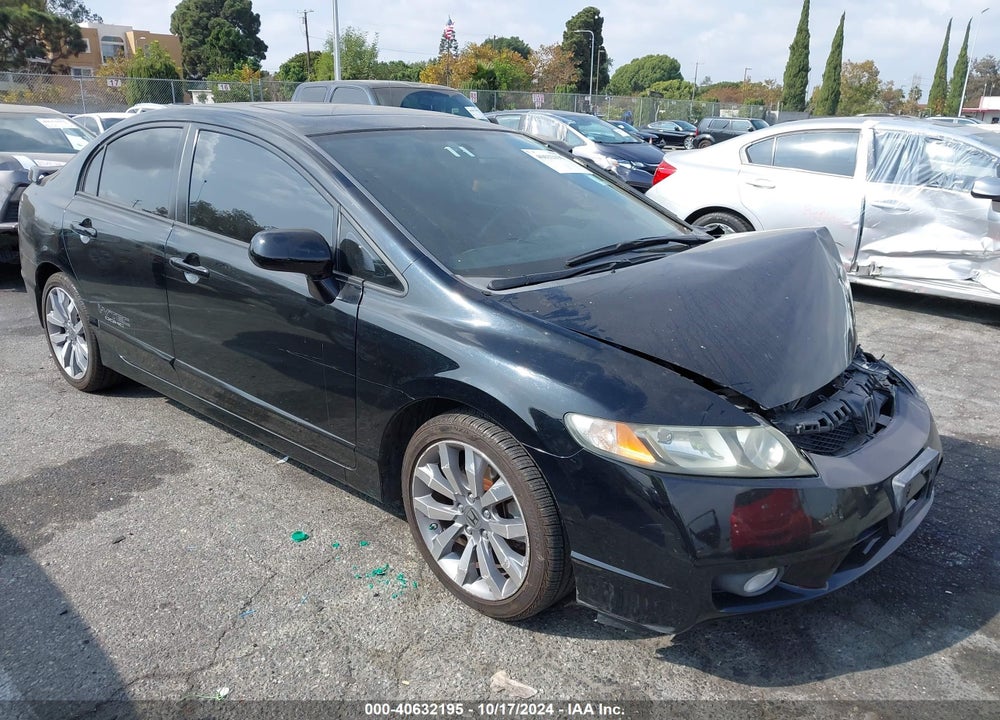 2009 HONDA CIVIC SI VIN: 2HGFA55549H705922