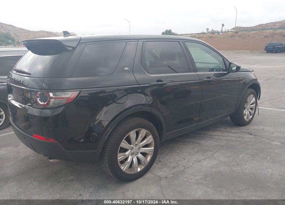 2016 LAND ROVER DISCOVERY SPORT HSE VIN: SALCR2BG4GH551982
