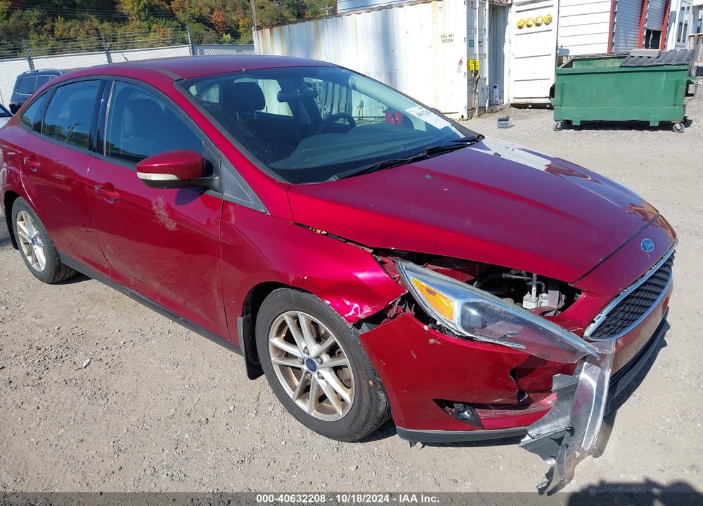 2016 FORD FOCUS SE VIN: 1FADP3F25GL243597