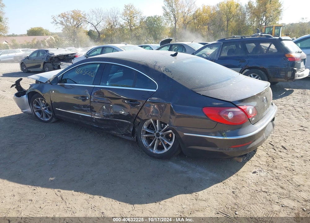 2010 VOLKSWAGEN CC SPORT VIN: WVWML7AN3AE521102