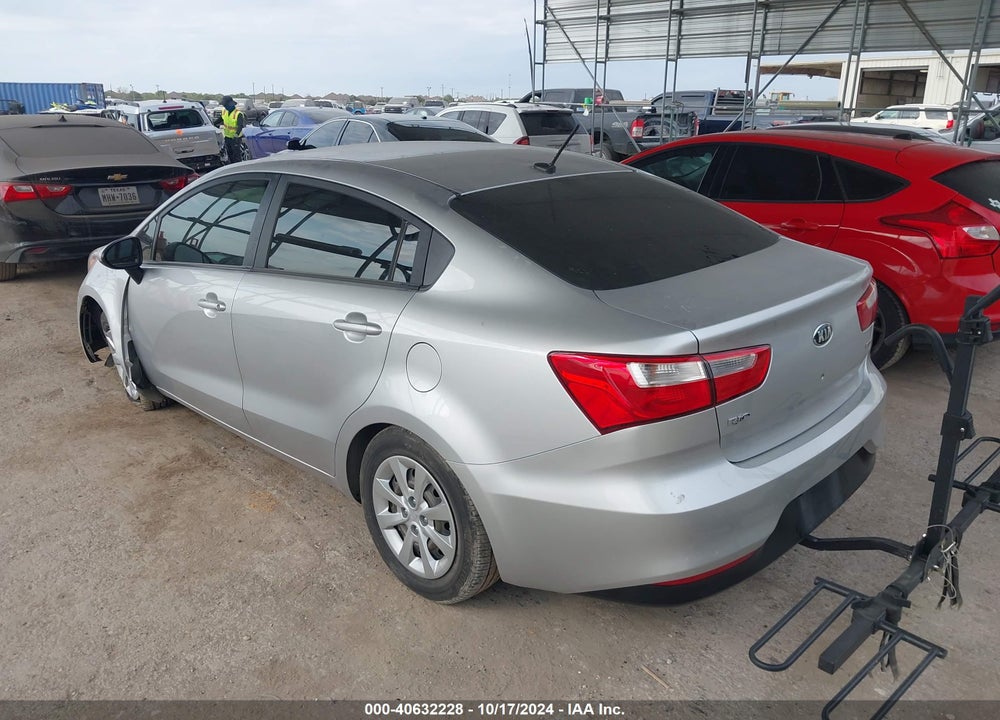 2016 KIA RIO LX VIN: KNADM4A33G6621324
