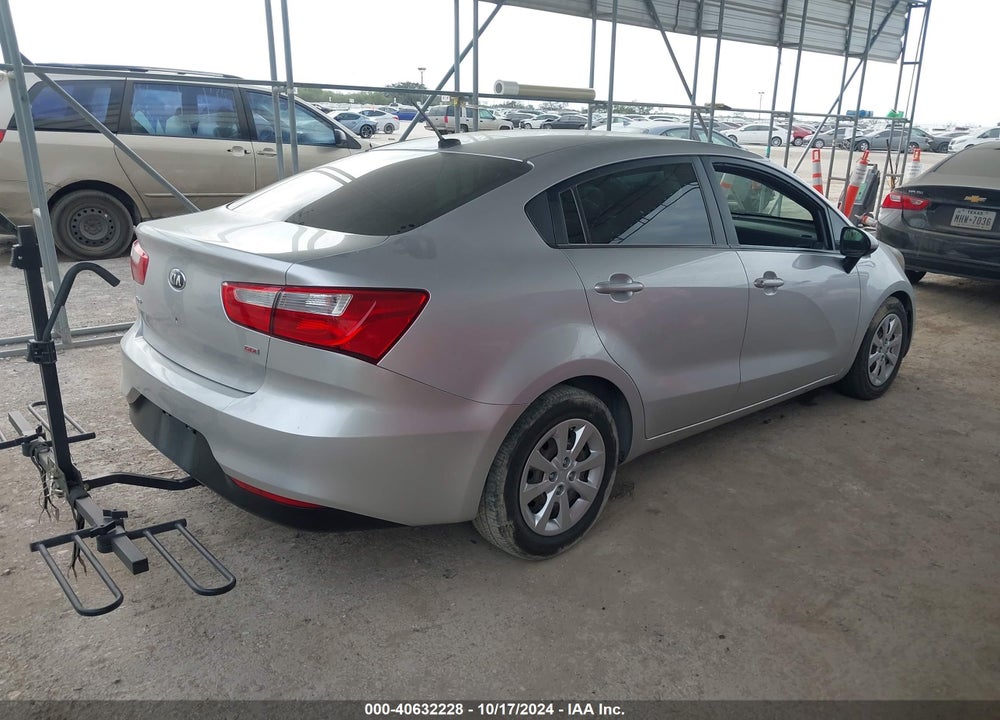 2016 KIA RIO LX VIN: KNADM4A33G6621324